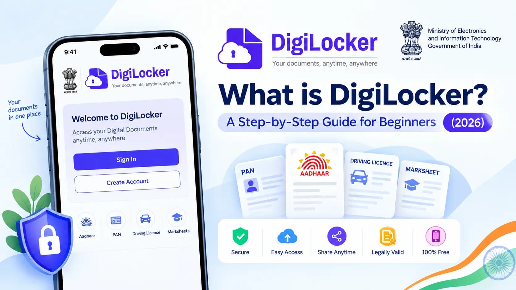 What is DigiLocker? A Step-by-Step Guide for Beginners (2026)